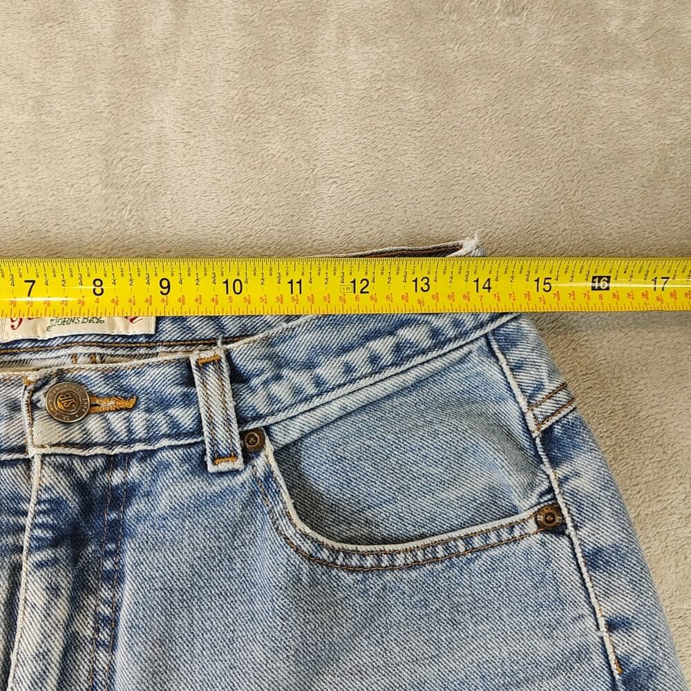 VTG St Johns Bay light wash denim relaxed fit casual streetwear jeans womens 10 - Picture 7 of 8